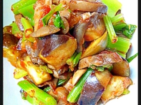 夏野菜のイタリアン炒め